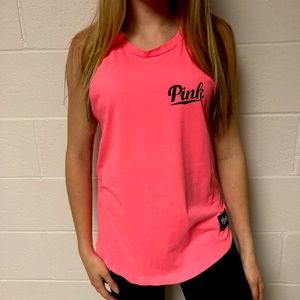 PINK tank top. XS. Hot Pink.
